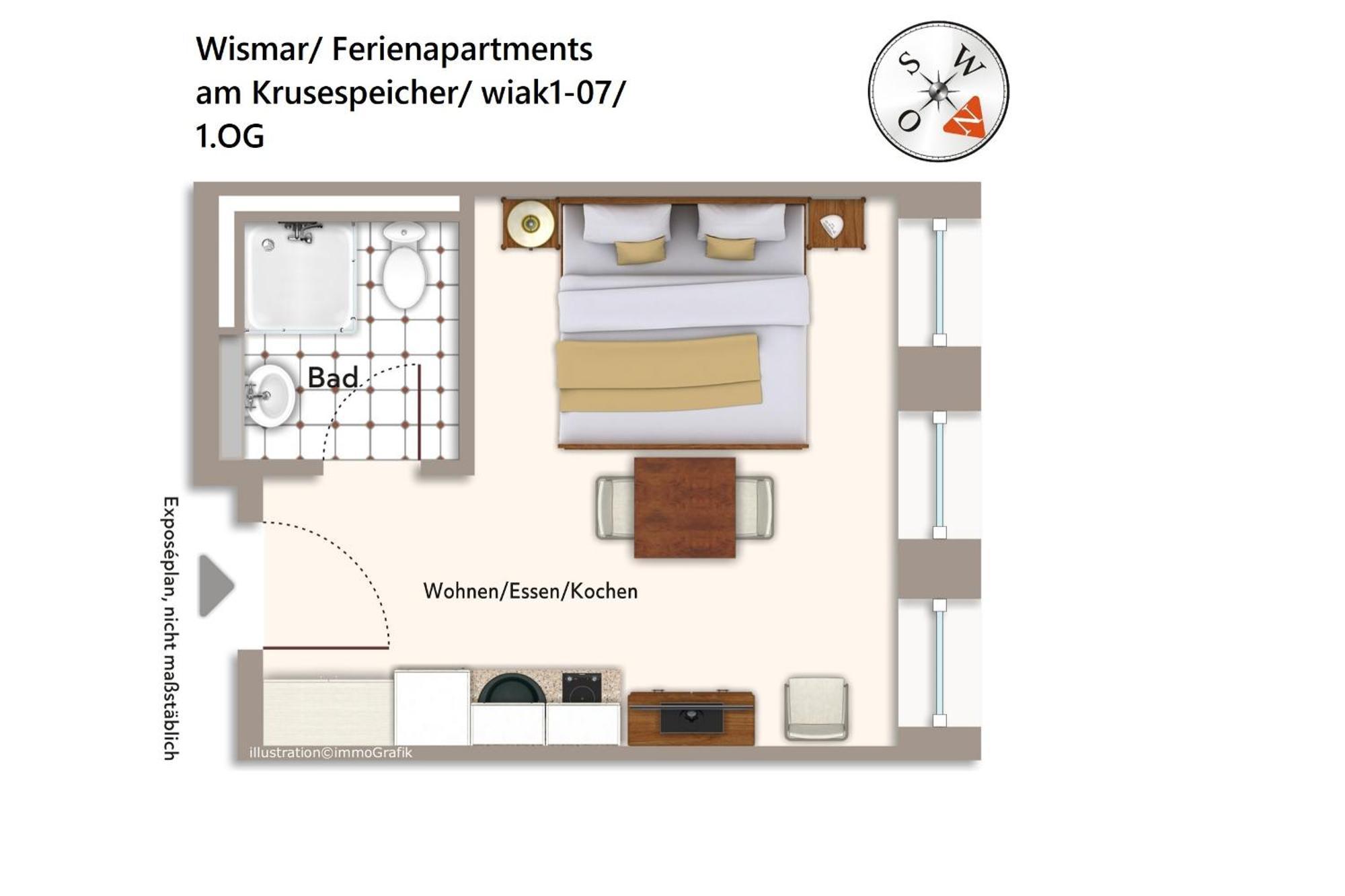 Ferienapartments Am Krusespeicher Ferienapartments Am Krusespeicher 1-07 Wismar Exterior foto